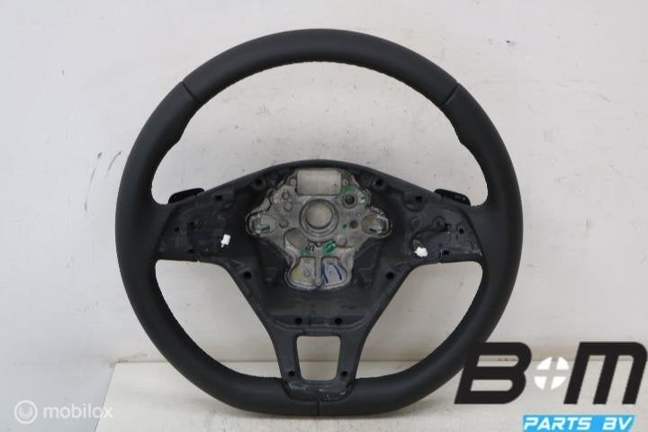Leder stuur met flippers VW Golf 7 FL 5G0419091BH, Gebruikt