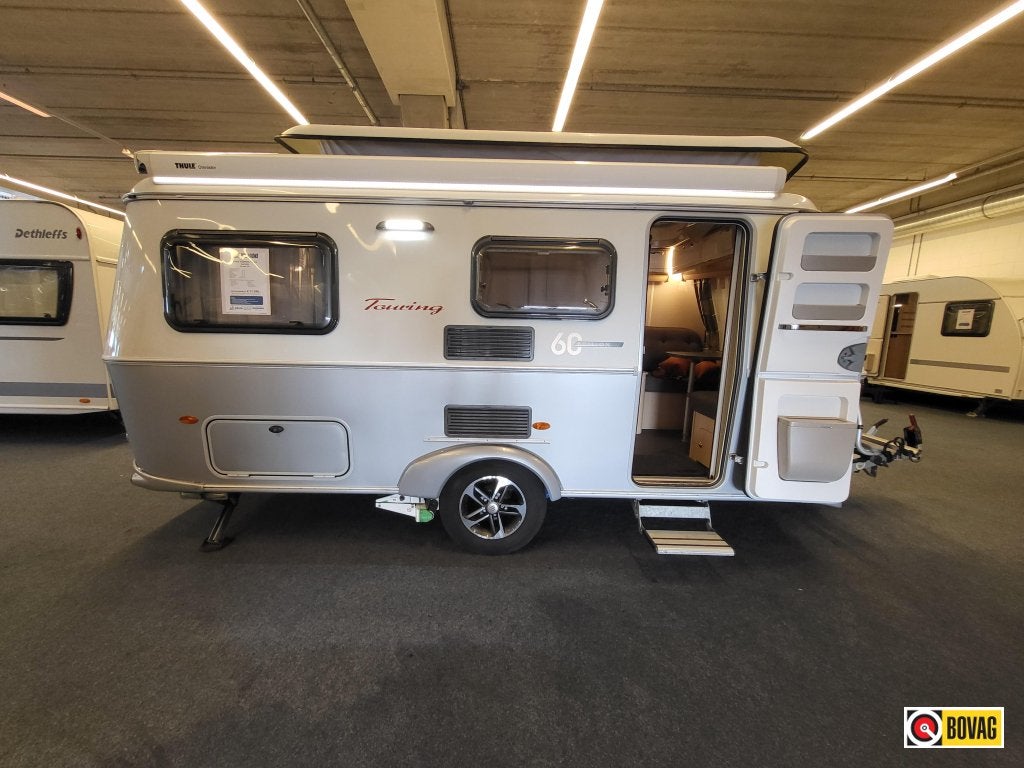 Eriba Touring Troll 542 60E; super compleet en netjes, Caravans en Kamperen, Standaardzit, Schokbreker, Bedrijf, Overige typen