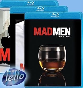 Blu-ray: Mad Men, Seizoen 1, 2 & 3 (Jon Hamm Elisabeth Moss), Ophalen of Verzenden, Nieuw in verpakking, Tv en Series