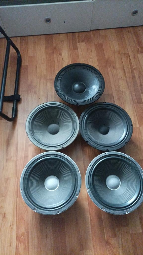 Diverse luidsprekers 12 inch, Audio, Tv en Foto, Luidsprekers, Gebruikt, Overige typen, Minder dan 60 watt, Ophalen