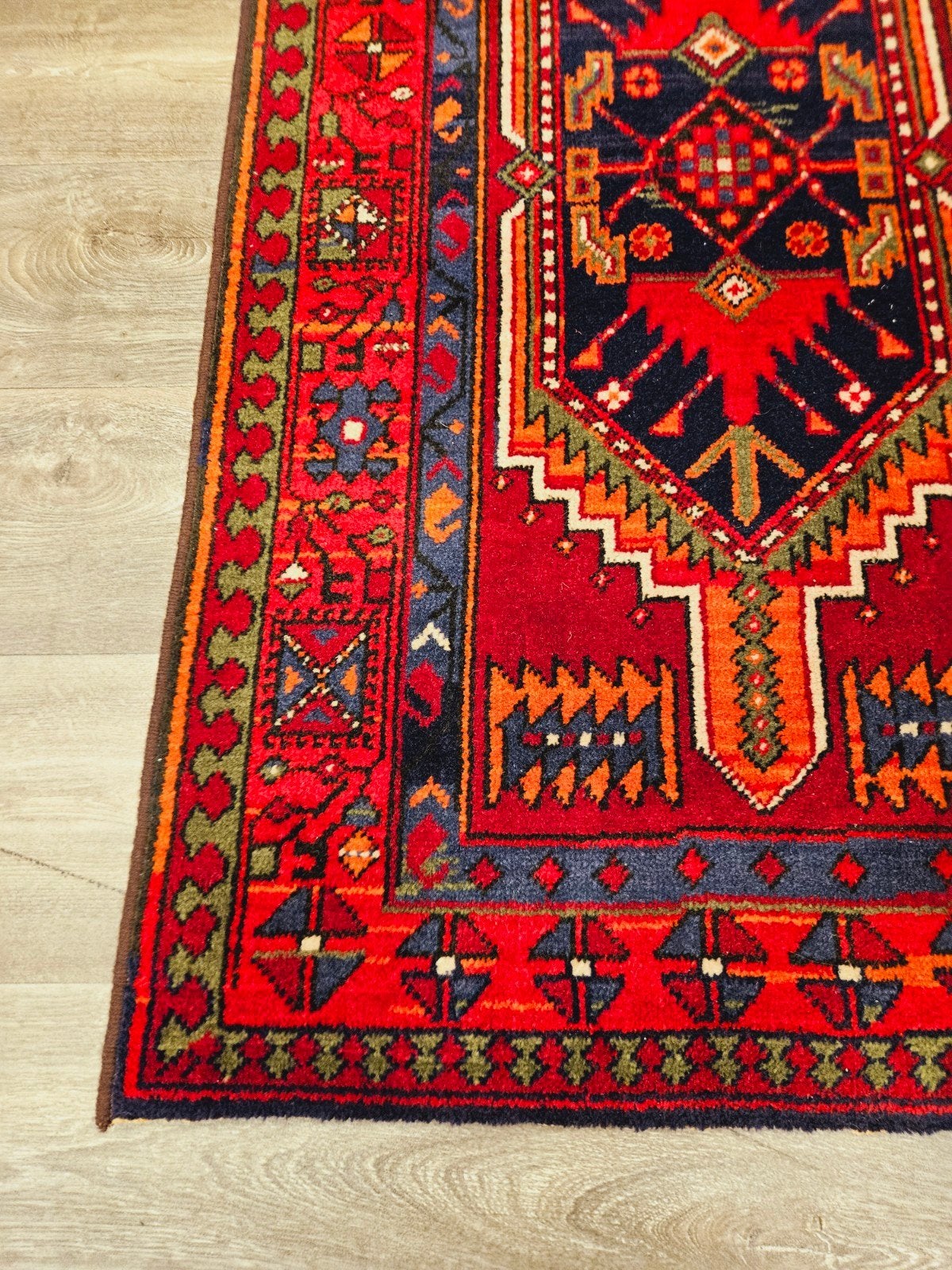 Perzische Loper. prachtige kleuren en patronen! Weg = Weg!, Blauw, Perzisch, 200 cm of meer