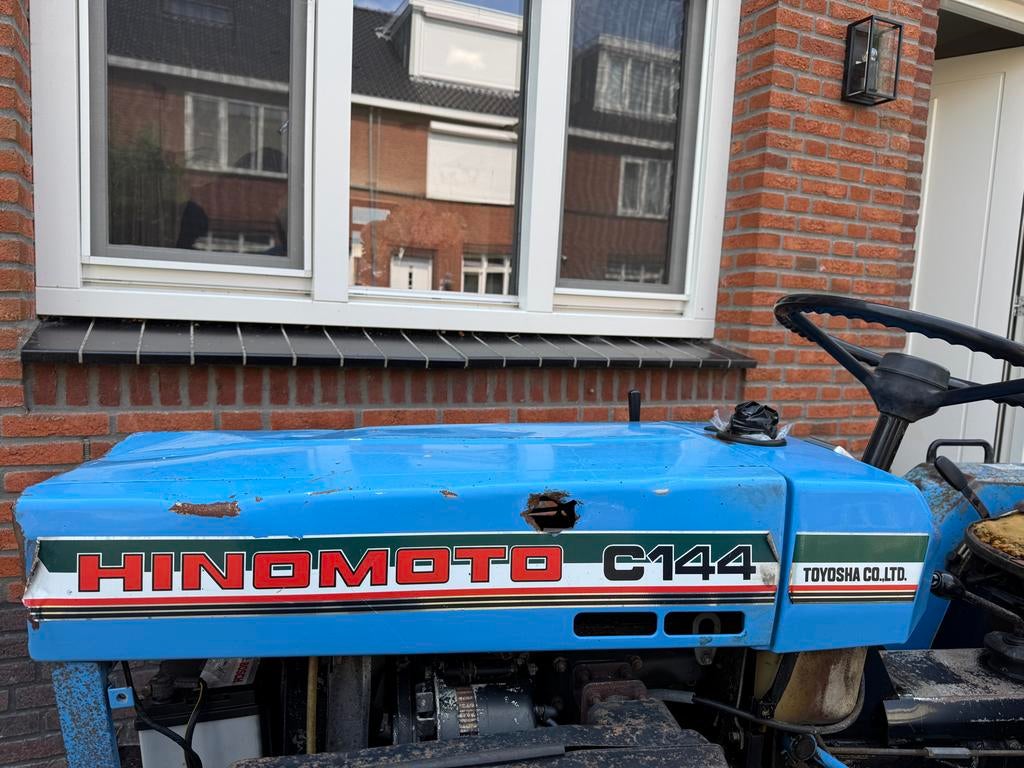 Hinomoto C144 Compact Tractor + onderdelen., Ophalen of Verzenden