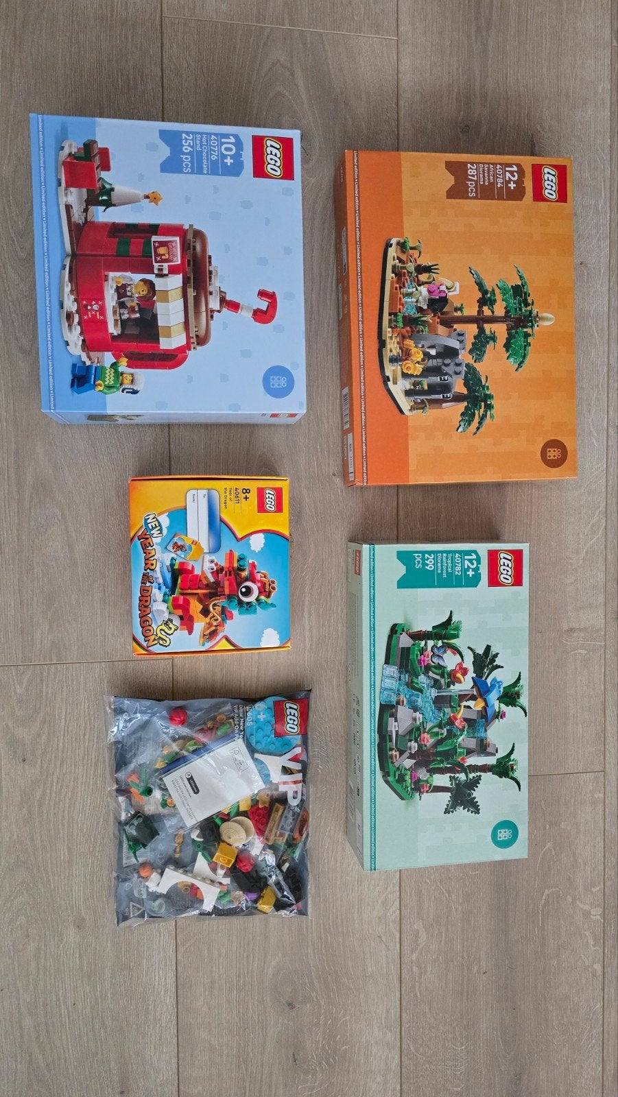 Diverse Lego sets, 40605 & 40611 & 40776 & 40782 & 40784., Verzenden, Lego, Nieuw, Compleet