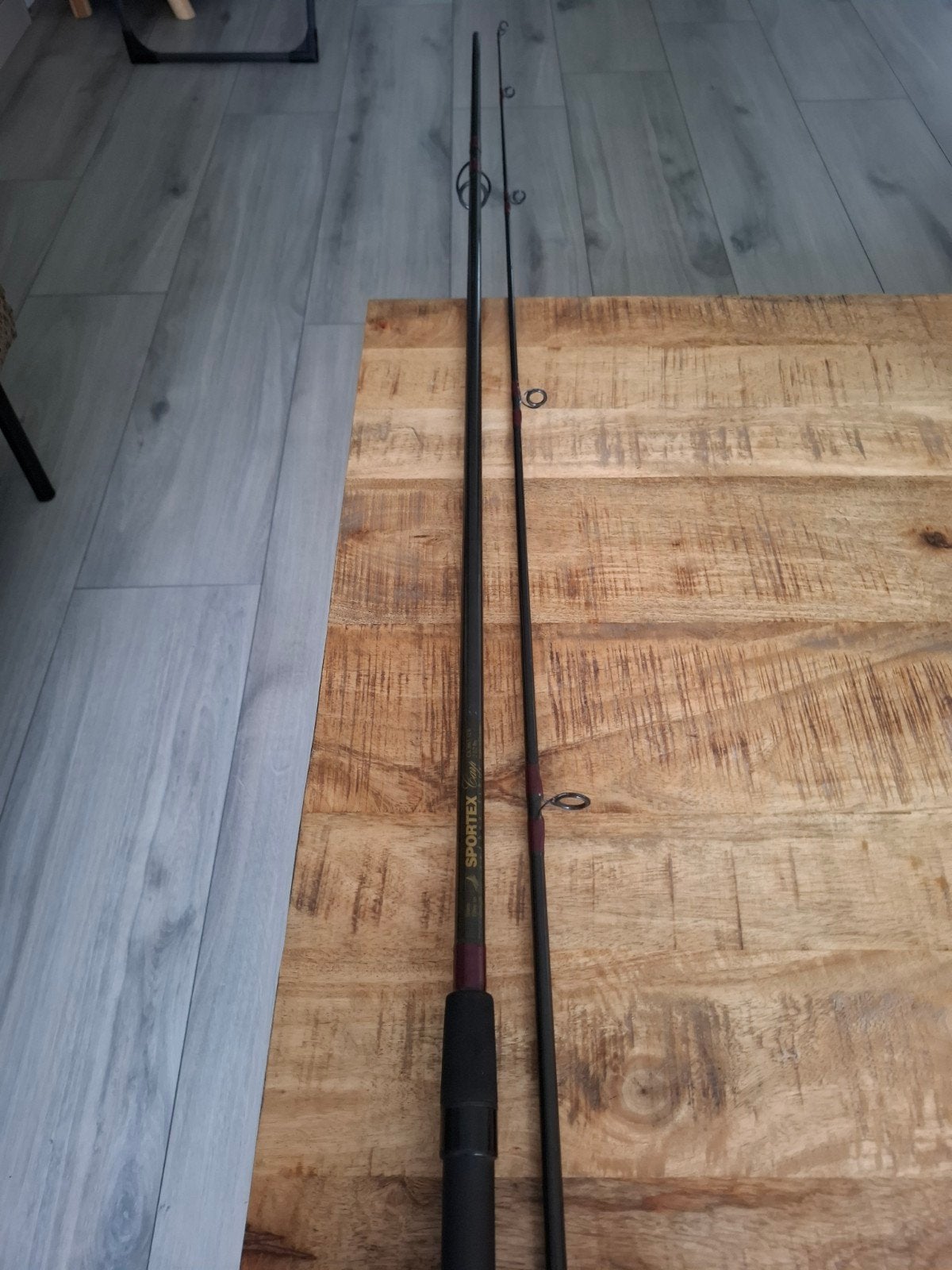 Te koop aangeboden sportex karperhengel 12ft 2,5lbs hengel, Ophalen, Gebruikt, Werphengel