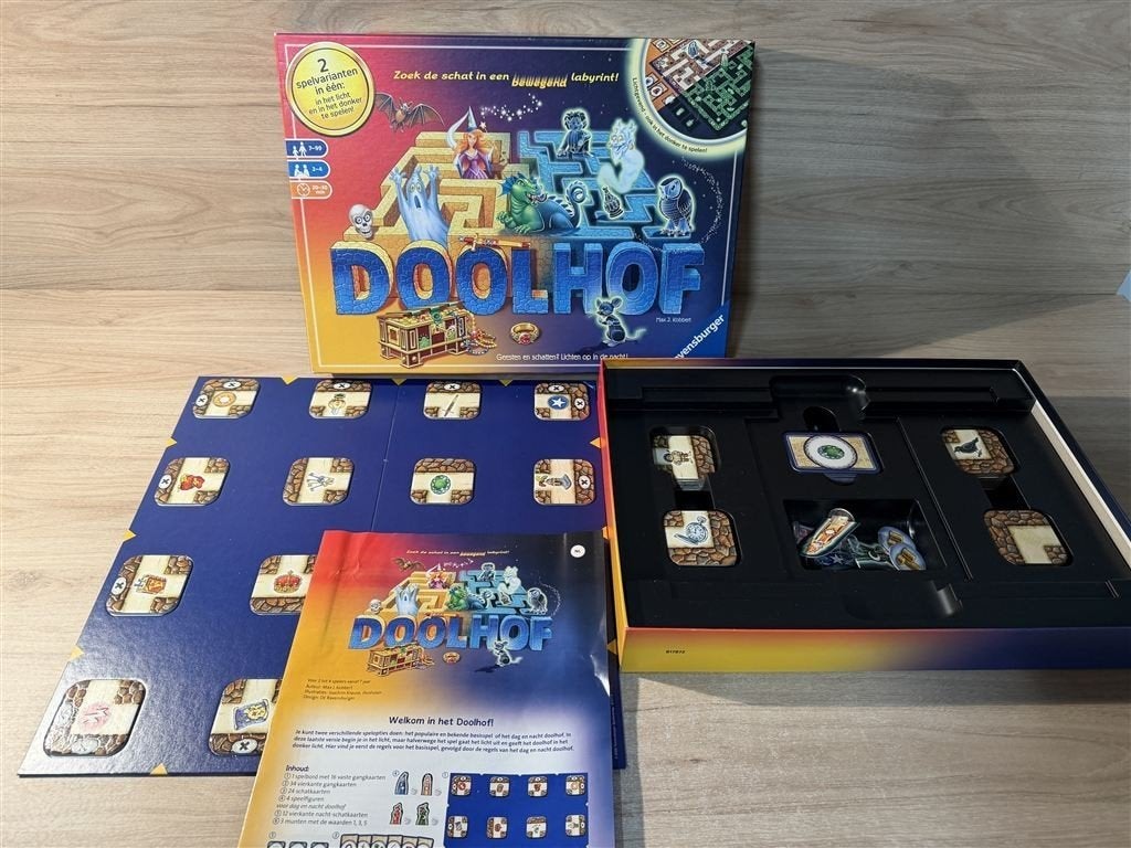 Doolhof met glow in the dark - s6702, Verzenden, Zo goed als nieuw