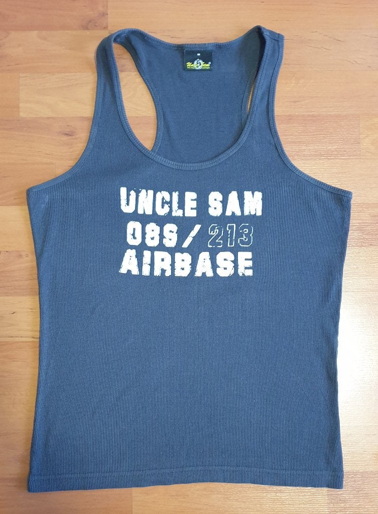 Zwarte Uncle Sam Sport Tanktop - Maat M - ZGAN, Kleding | Heren, Maat 48/50 (M), Zwart, Ophalen of Verzenden, Zo goed als nieuw