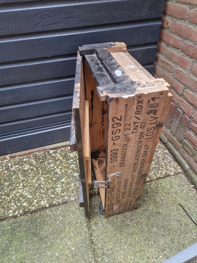 Kist, Huis en Inrichting, Ophalen, Gebruikt, 50 tot 100 cm, Minder dan 50 cm