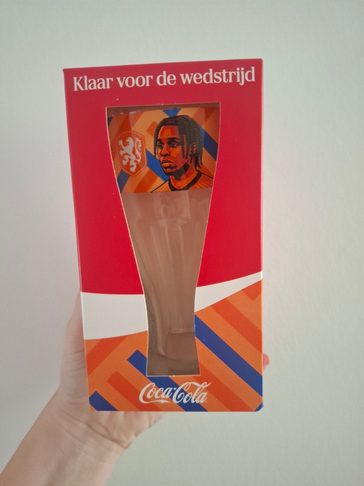 Frimpong WK glas, Ophalen of Verzenden, Nieuw, Servies