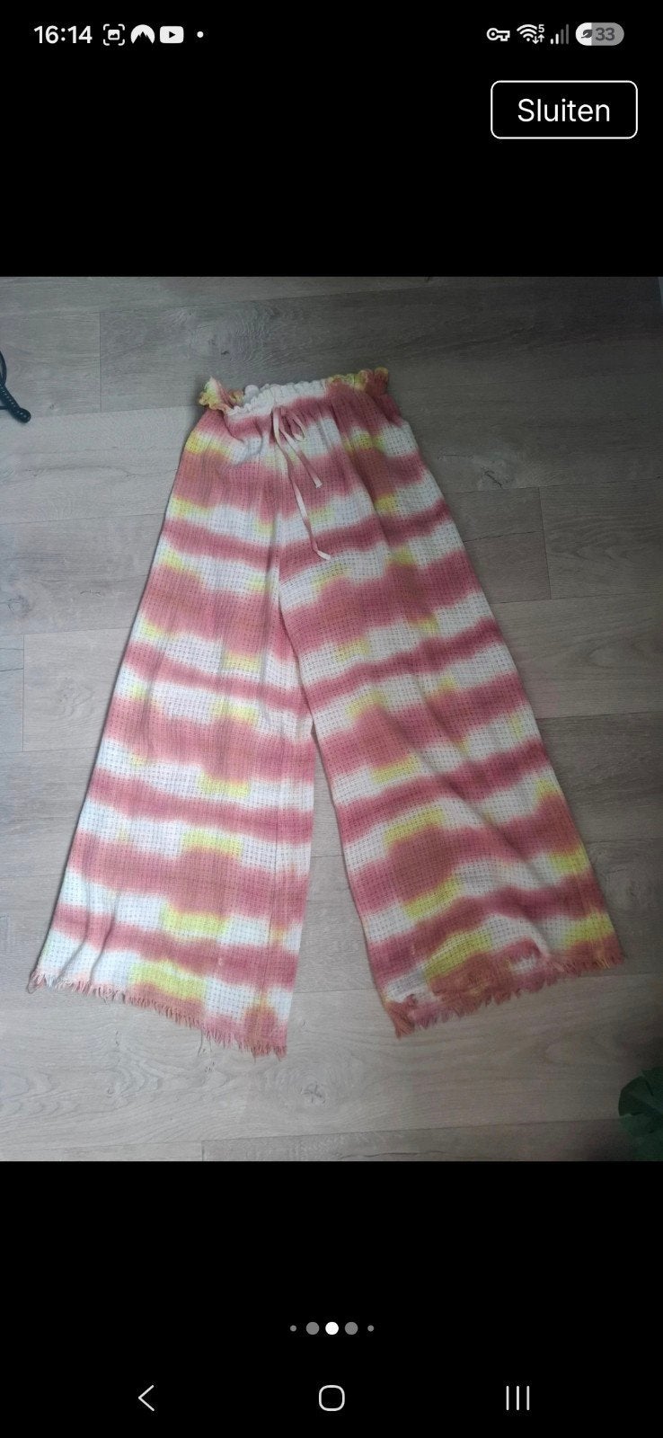 Chicca's mode leuk vlot pak maat M/L, Kleding | Dames, Jumpsuits, Maat 38/40 (M), Ophalen of Verzenden, Roze, Gedragen
