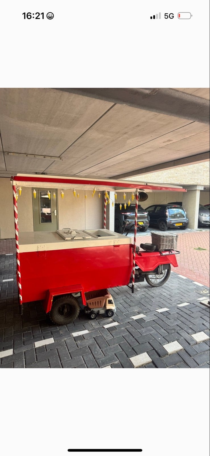 IJskar oldtimer - vriest goed, heeft onderhoud nodig, Ophalen of Verzenden