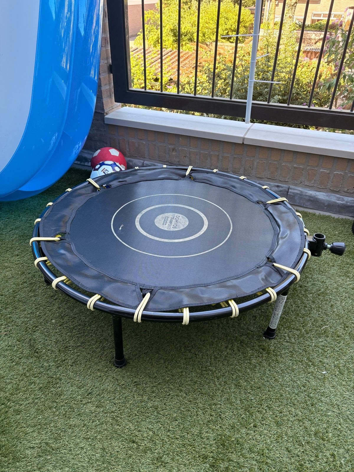 Domyos fitness trampoline, Ophalen, Gebruikt
