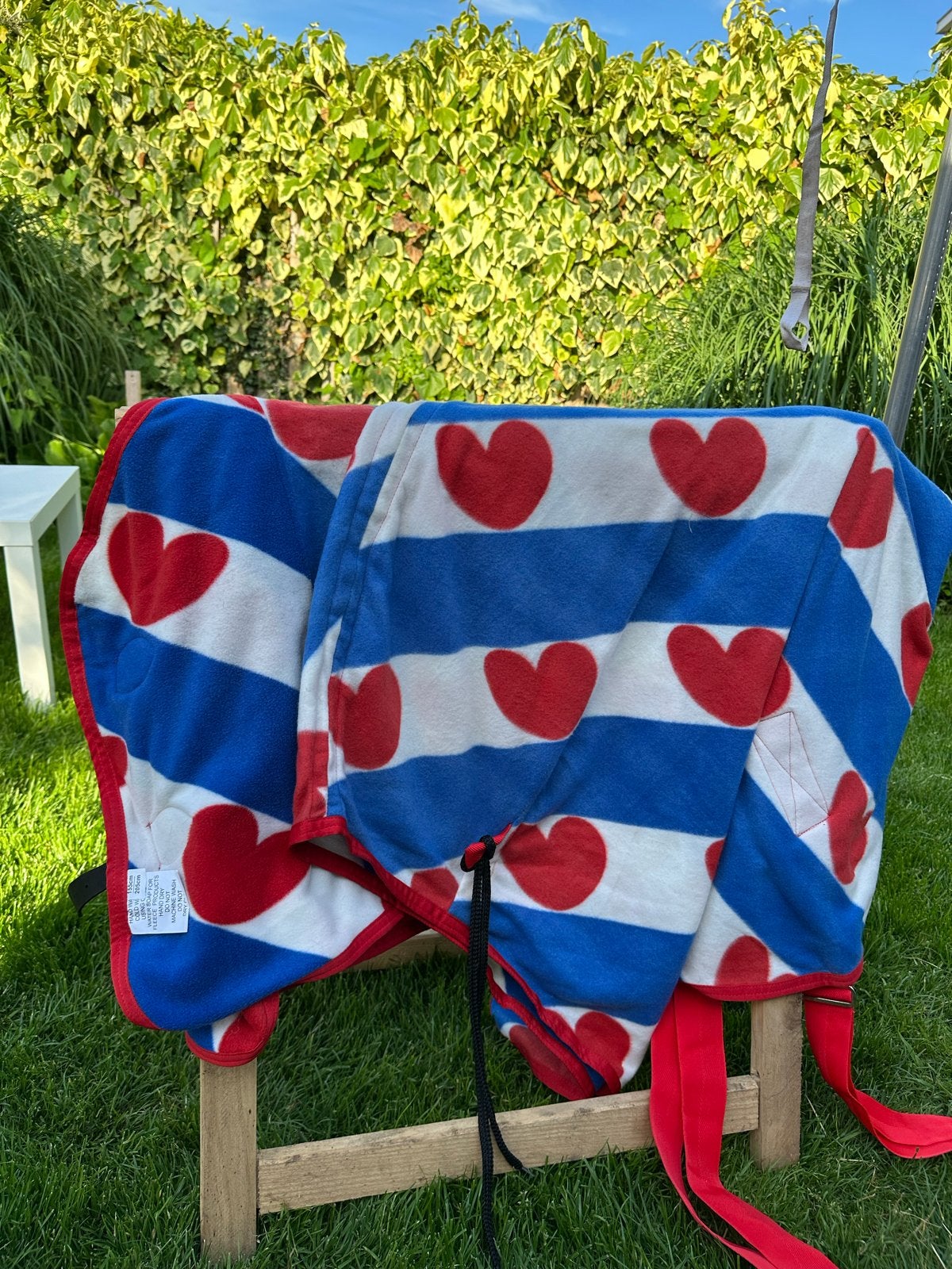Showdeken, dressuurdekje en oornetje Fries, Dieren en Toebehoren, Ophalen of Verzenden, Nieuw, Dressuur