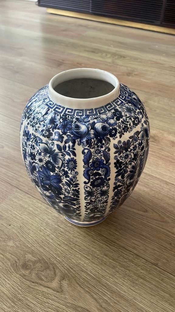 Delfs blauw look vaas, Antiek en Kunst, Antiek | Vazen, Ophalen of Verzenden