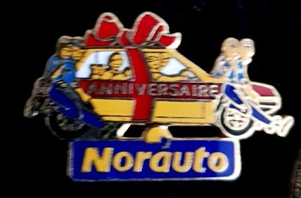 Norauto pin, Verzenden, Nieuw, Transport, Speldje of Pin