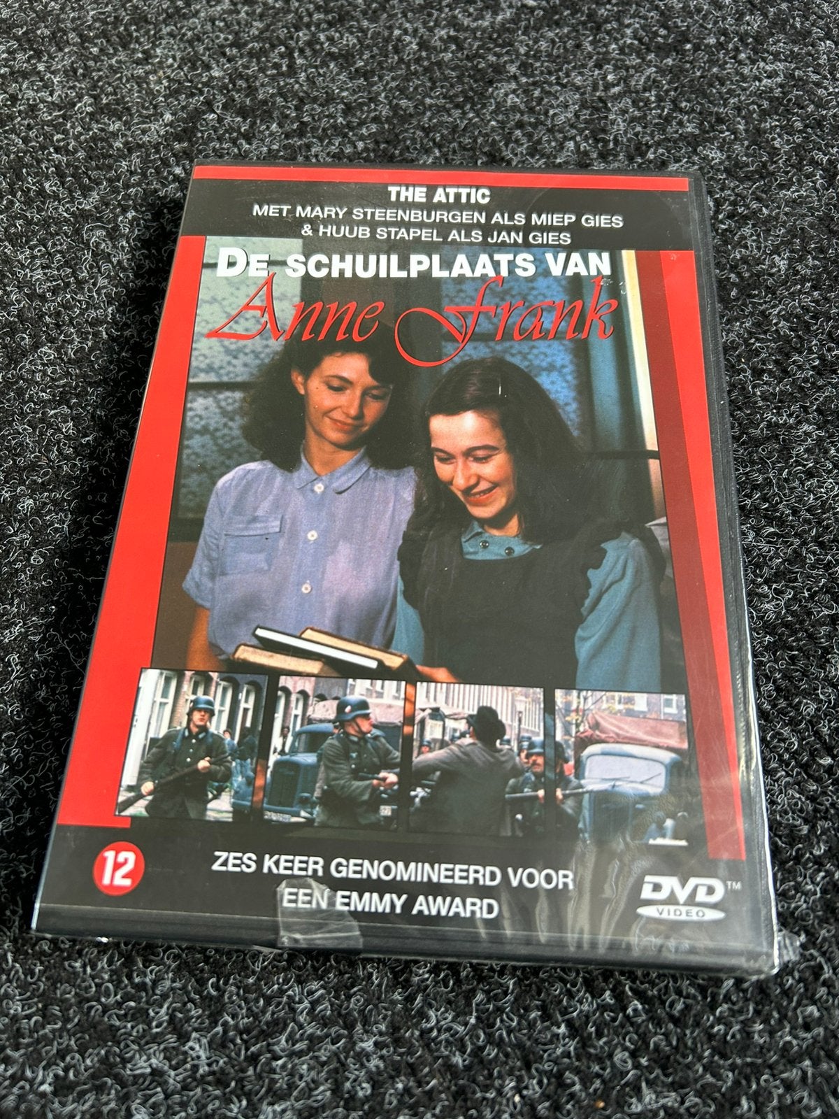 De schuilplaats van anne frank op dvd 1988 (seal), Cd's en Dvd's, Vanaf 16 jaar, Ophalen of Verzenden, Nieuw in verpakking