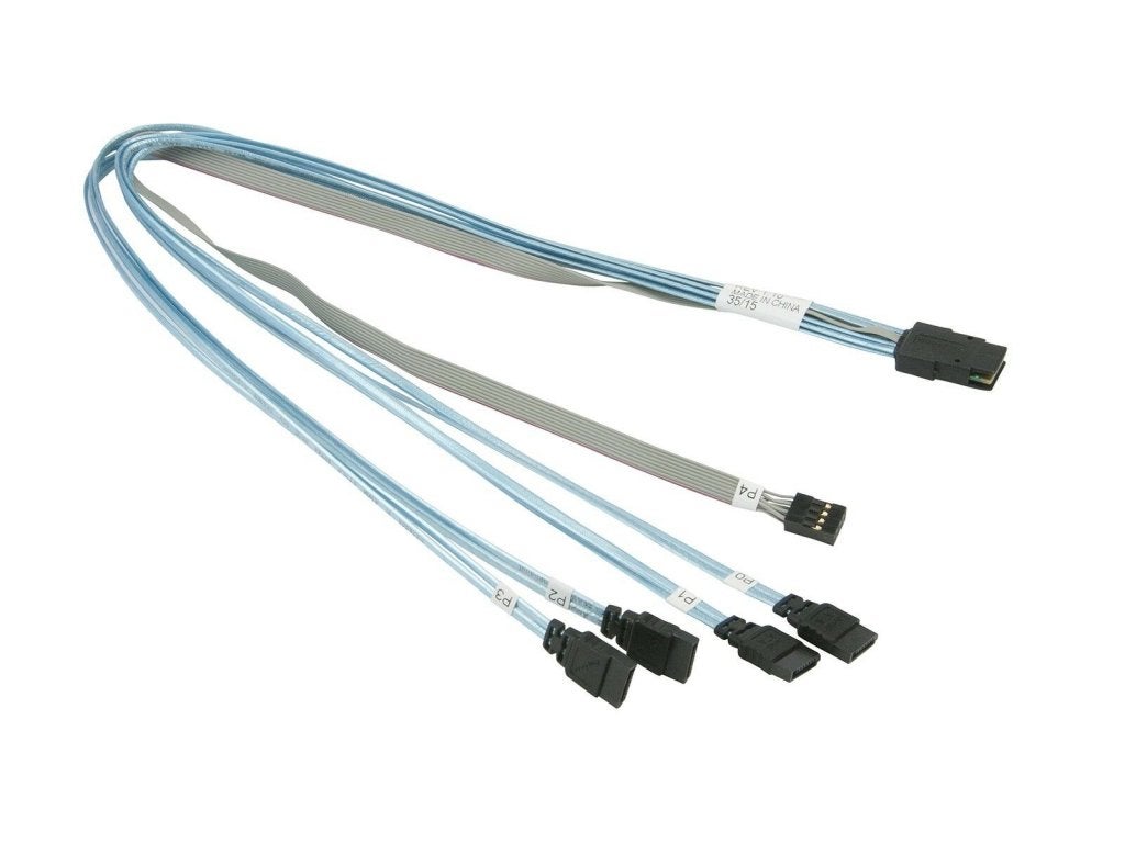 SuperMicro SFF-8087 to 4x SATA Harddrive cable CBL-0097L-02, Super Micro Computer B.V., Support_Europe@supermicro.com, Het Sterrenbeeld 12, 5215 ML 's-Hertogenbosch