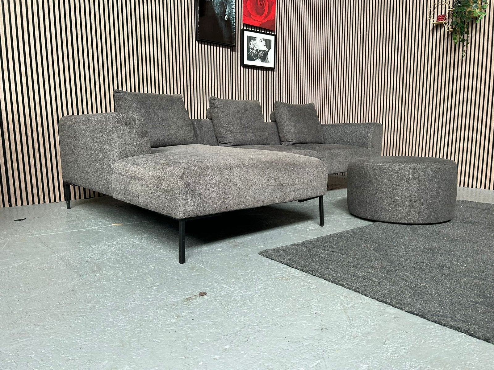 GRATIS LEVERING Montel Sava Loungebank 295x170 GEREINIGD, Huis en Inrichting, 250 tot 300 cm, Hoekbank, Ophalen of Verzenden, Zo goed als nieuw
