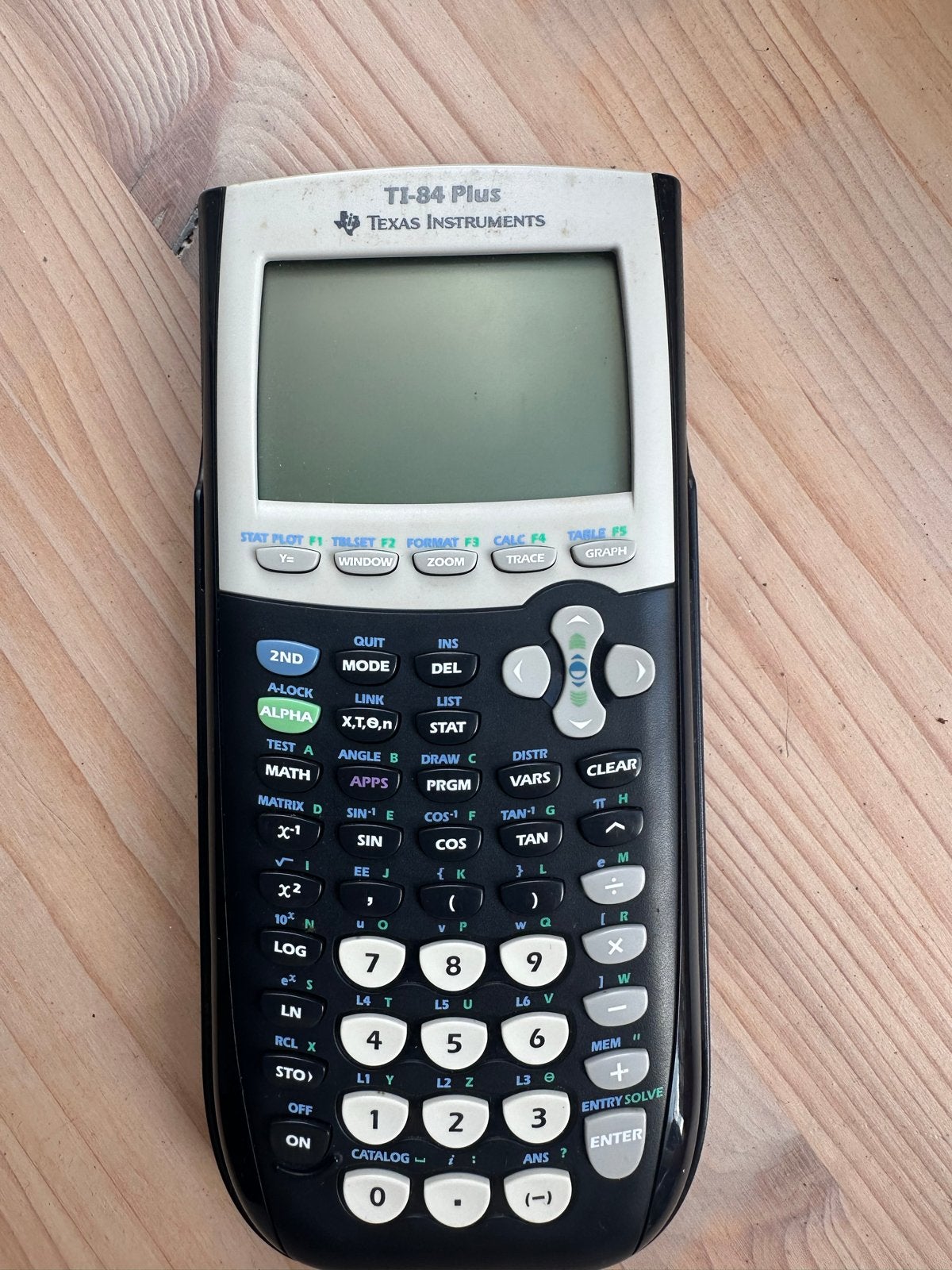 Grafische rekenmachine TI-84 plus, Ophalen, Grafische rekenmachine, Gebruikt