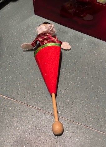 Stokpop clowntje die zich kan verstoppen z.g.a.n., Ophalen of Verzenden, Zo goed als nieuw, Overige typen
