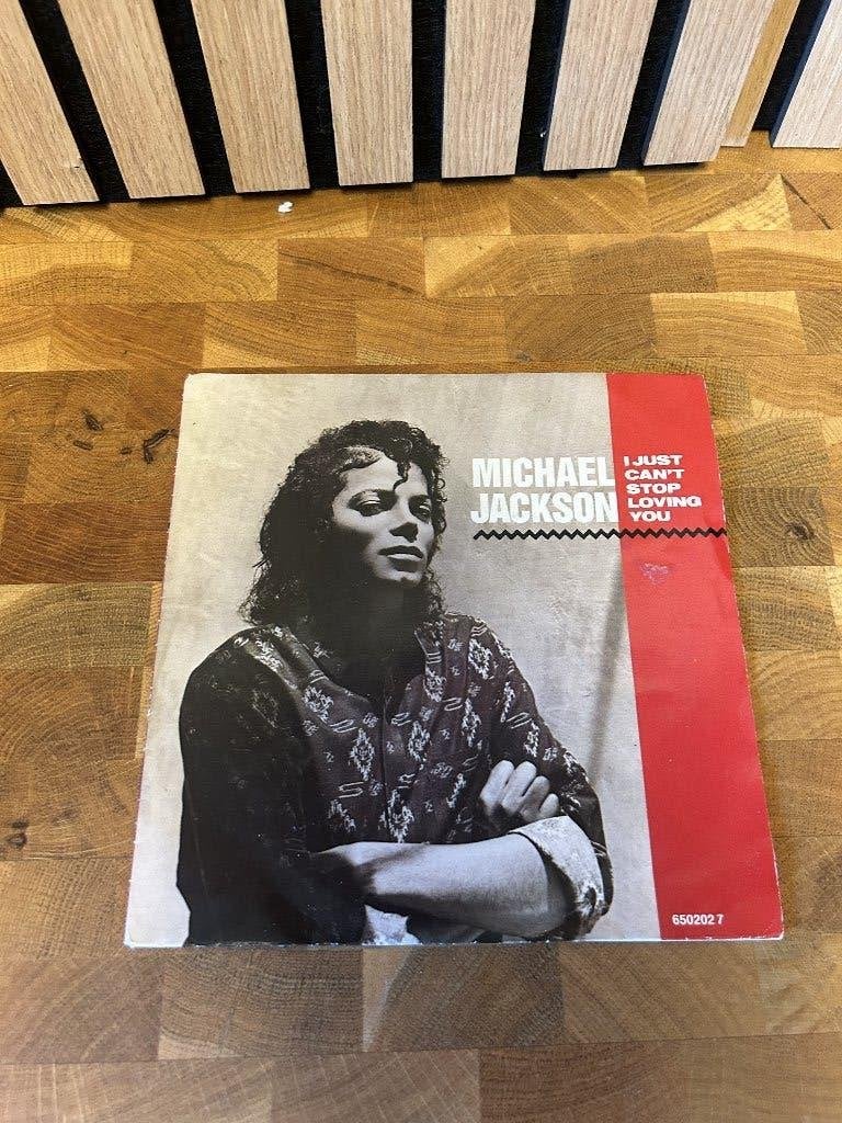 Michael Jackson I Just can't stop loving single, Ophalen of Verzenden, Gebruikt, Pop