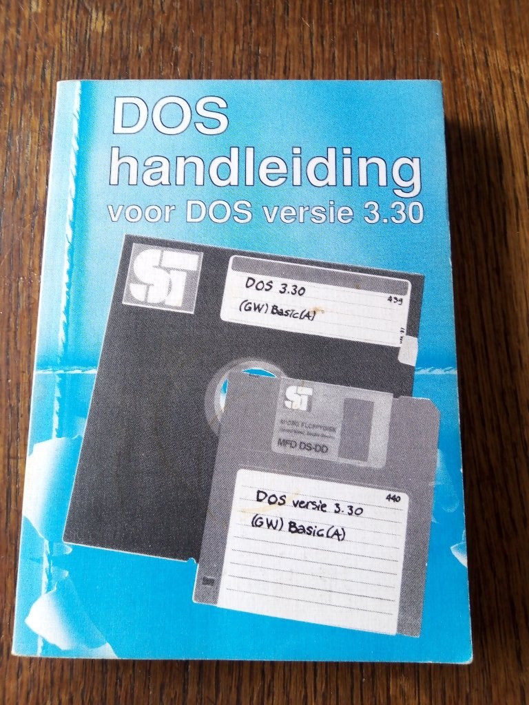 DOS handleiding voor DOS versie 3.30 (ST Stark Texel), Boeken, Informatica en Computer, Besturingssystemen, Ophalen of Verzenden
