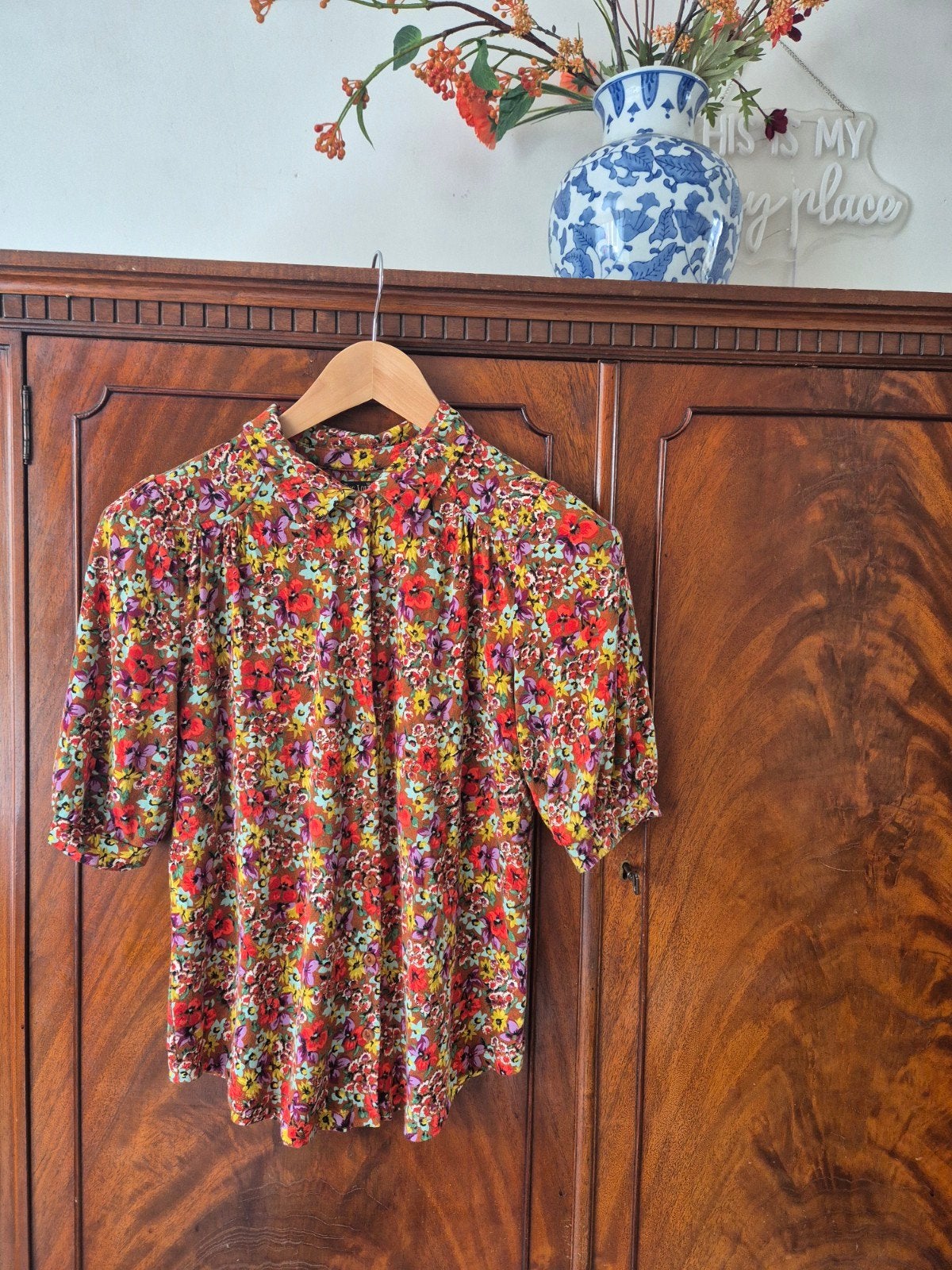King Louie Blousje, Kleding | Dames, Maat 38/40 (M), Overige kleuren, Ophalen of Verzenden, Zo goed als nieuw