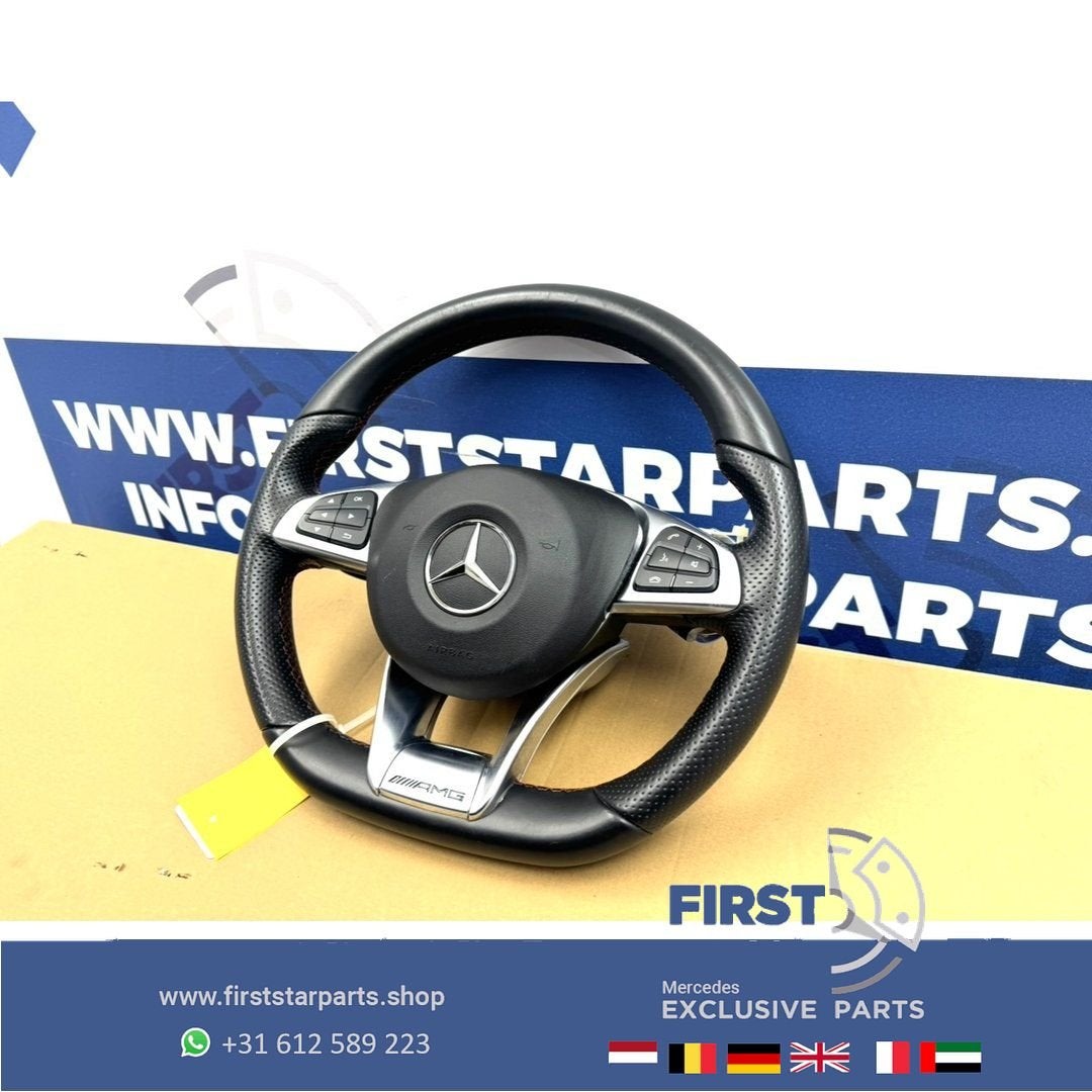 AMG STUUR + AIRBAG Mercedes W205 C205 S205 W253 C253 W218 A, Gebruikt, -, Ophalen of Verzenden, -