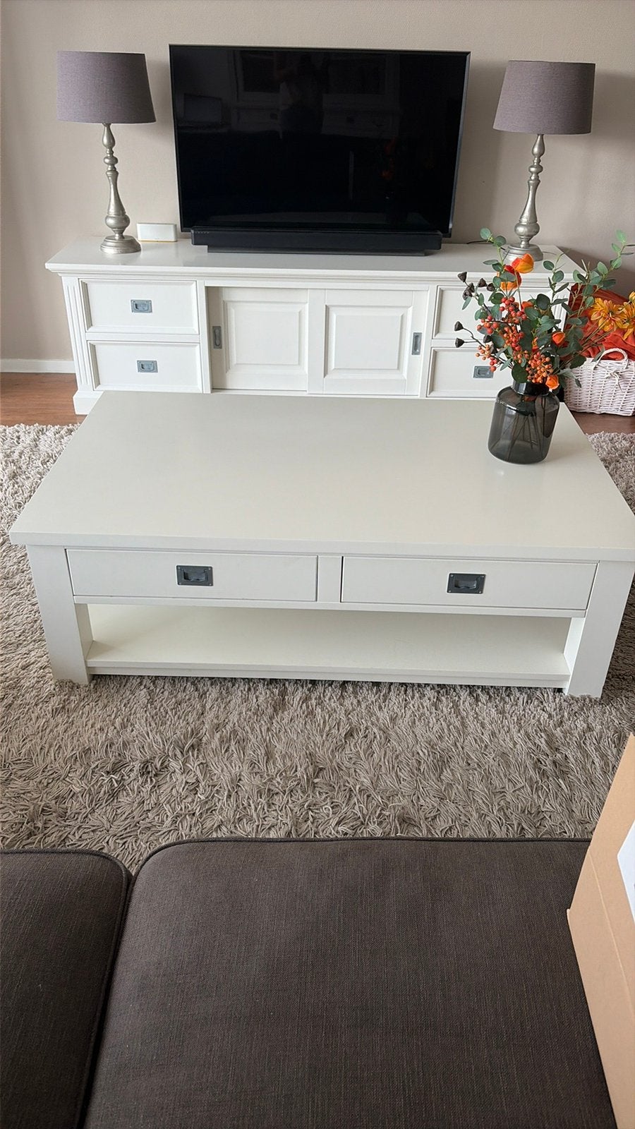 Richmond tafel, Ophalen, Zo goed als nieuw, Rechthoekig, 50 tot 100 cm