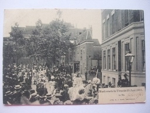 P279 Utrecht - Maskerade 1901, Verzenden, Voor 1920, Gelopen, Utrecht