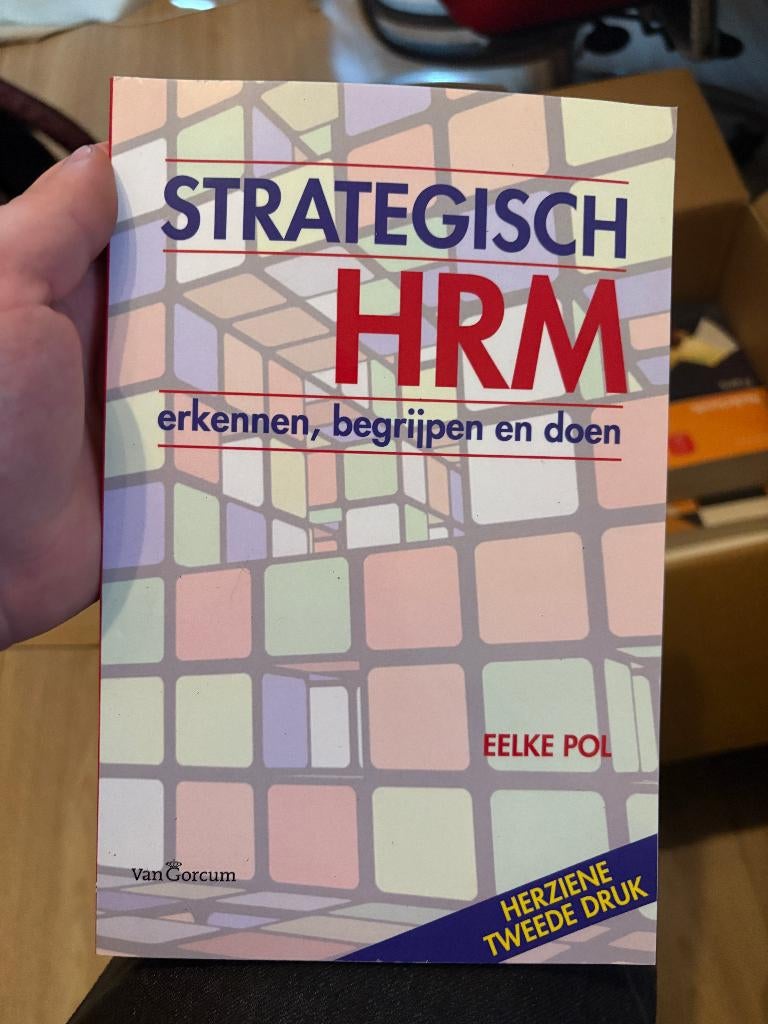 Strategisch HRM, Eelke Pol (Van Gorcum), Ophalen of Verzenden, Zo goed als nieuw