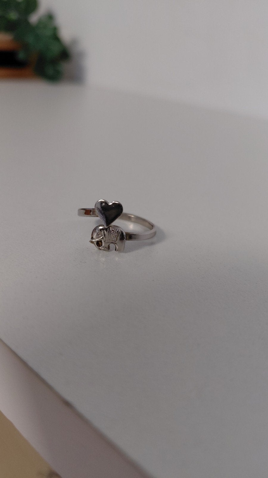 Ring olifant, Ophalen of Verzenden, Zilver, Dame