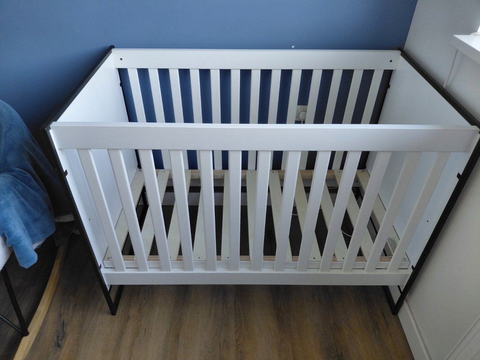 Cabino Dayley Babykamer Set: Commode, Bed en Plank, Ophalen, Gebruikt, 70 tot 85 cm, Lattenbodem