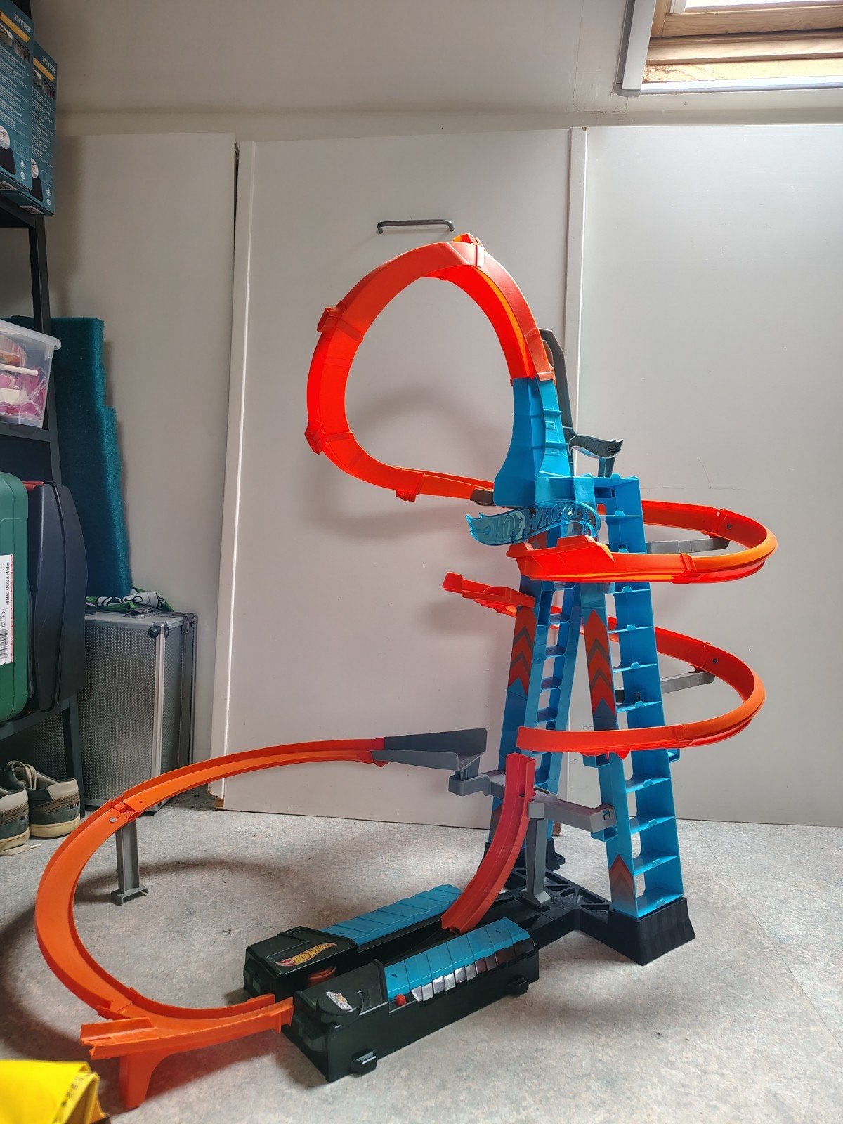 hotwheels stuntbaan, Ophalen, Gebruikt, Handmatig, Hot Wheels