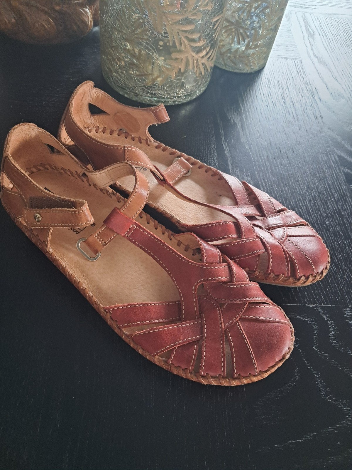 Nieuwe echt lederen Pikolinos schoenen maat 36, Bruin, Nieuw, Pikolinos, Sandalen of Muiltjes