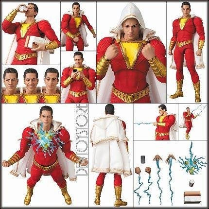 <IN STOCK> Medicom Toy MAFEX - 101 Shazam! - Shazam, Verzamelen, Poppetjes en Figuurtjes, Verzenden, Nieuw