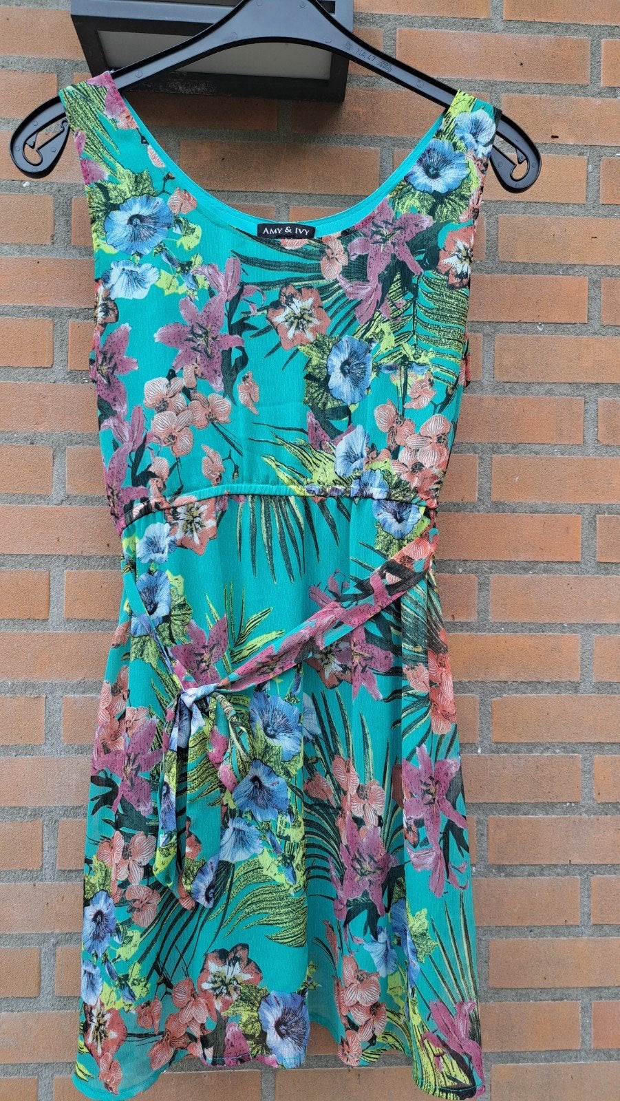 ** Prachtige Amy & Ivy jurk maatje M, Maat 38/40 (M), Meerkleurig, Ophalen of Verzenden, Boven de knie