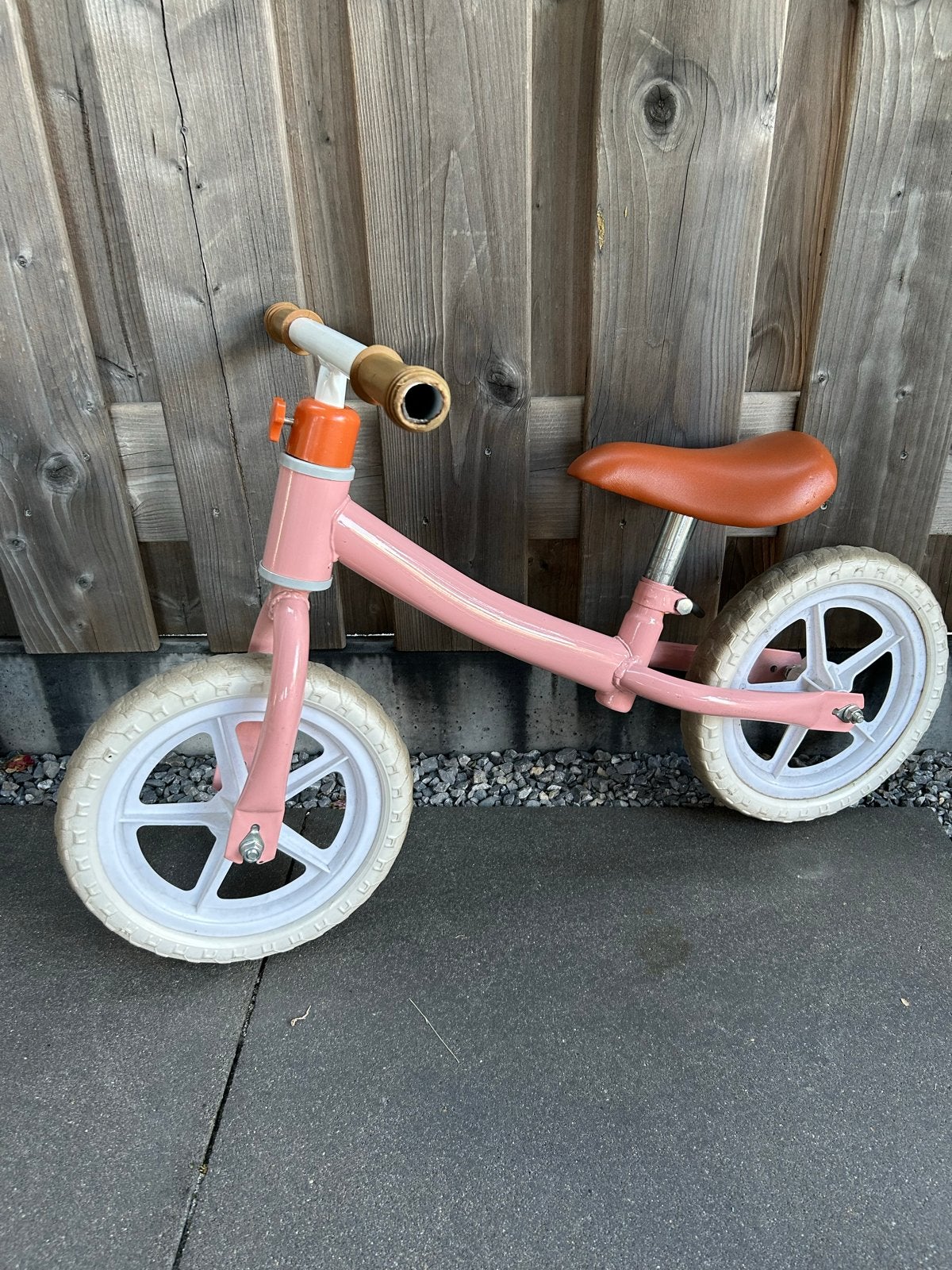 Roze loopfiets voor kinderen, Ophalen, Loopfiets