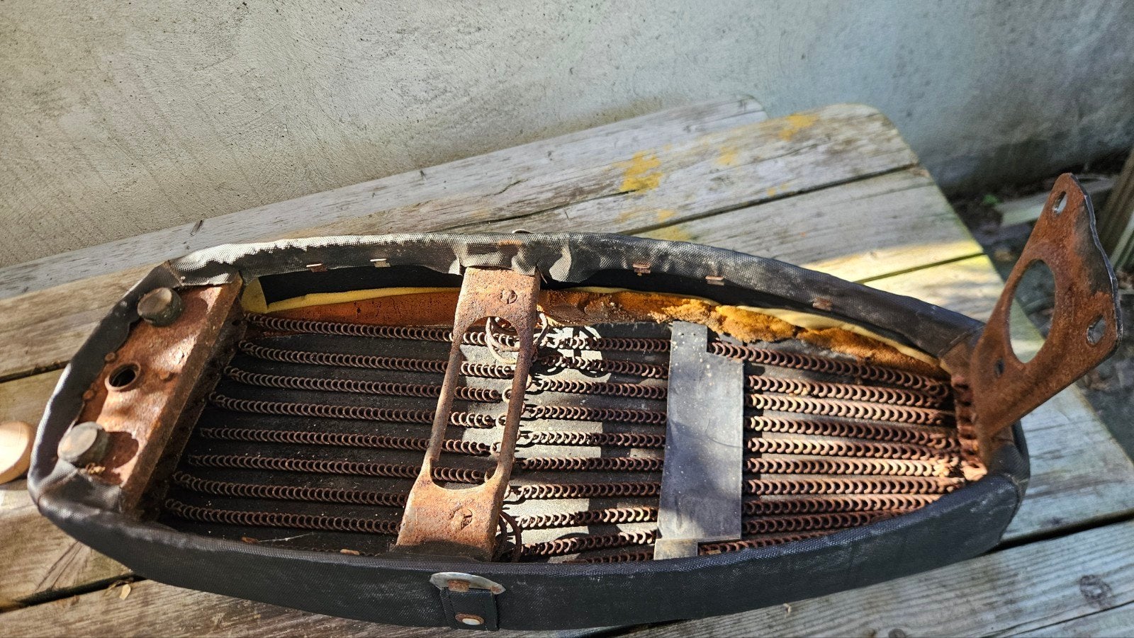 Vespa P / PX buddyseat - Gebruikt, prima onderstel, Ophalen of Verzenden, Gebruikt, Piaggio