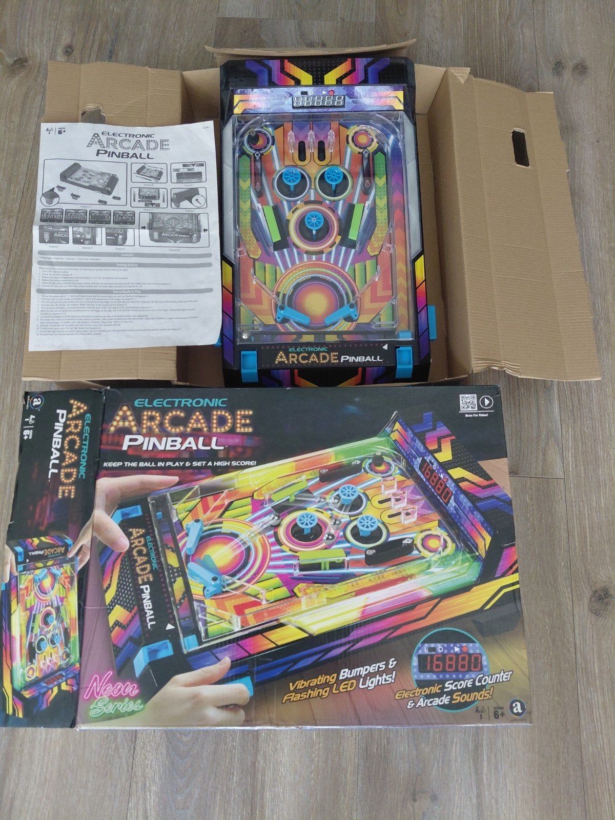 arcade pinball kast, Ophalen of Verzenden, Zo goed als nieuw, Flipperkast