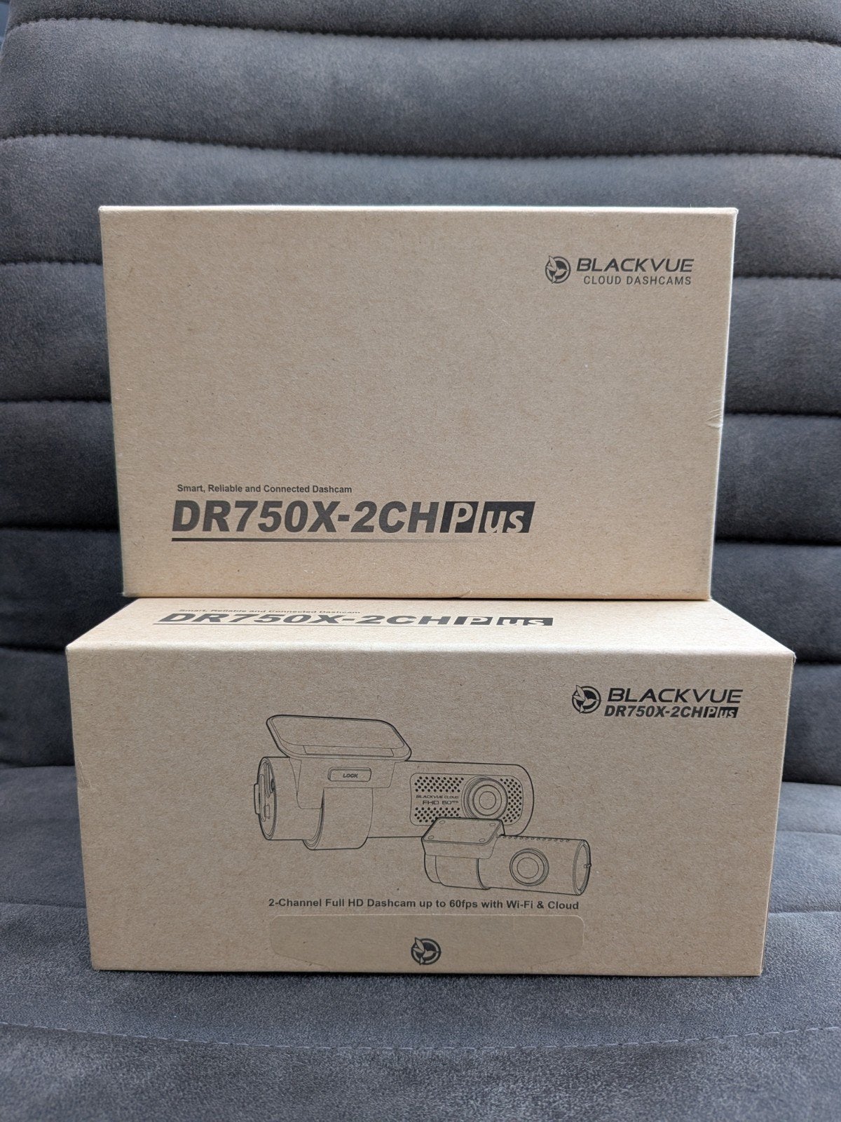 Dashcam BlackVue DR750X 2-kanaals voor en achter FULL HD, Ophalen of Verzenden, Nieuw, Audio