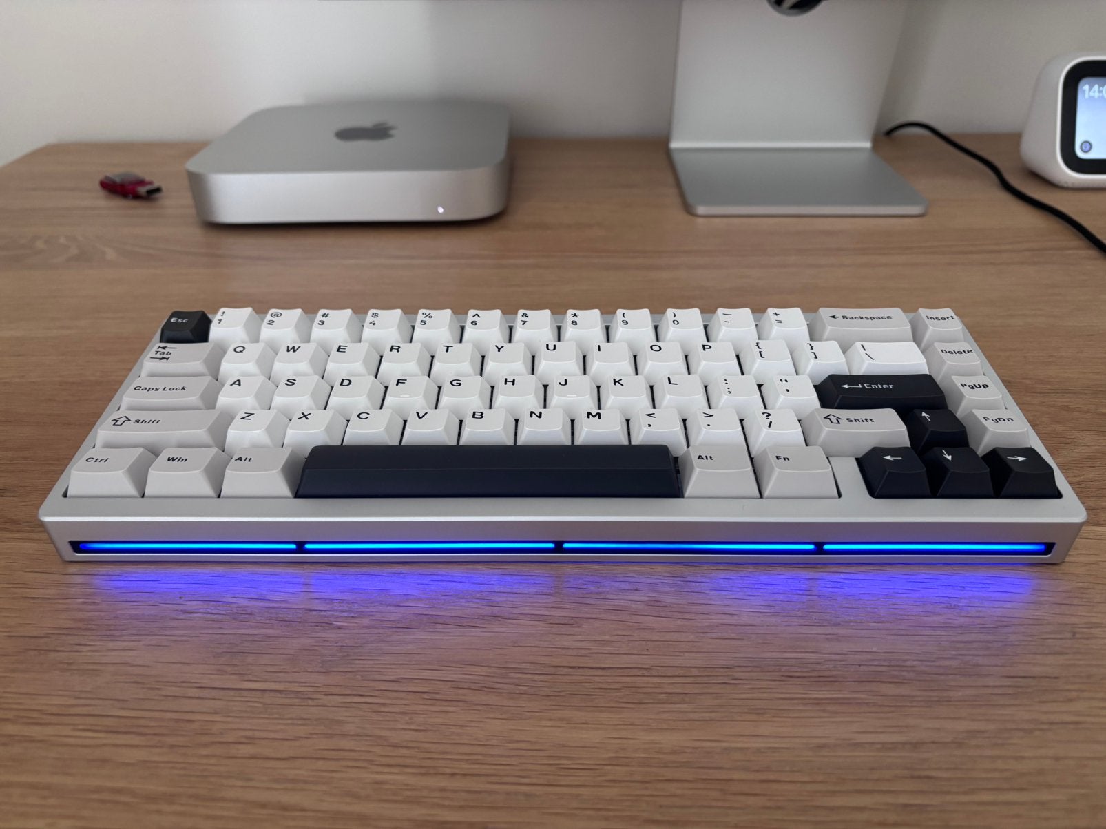 weikav nut 65 - silver, Computers en Software, Toetsenborden, Nieuw, Multimediatoetsen, Ophalen of Verzenden, Draadloos