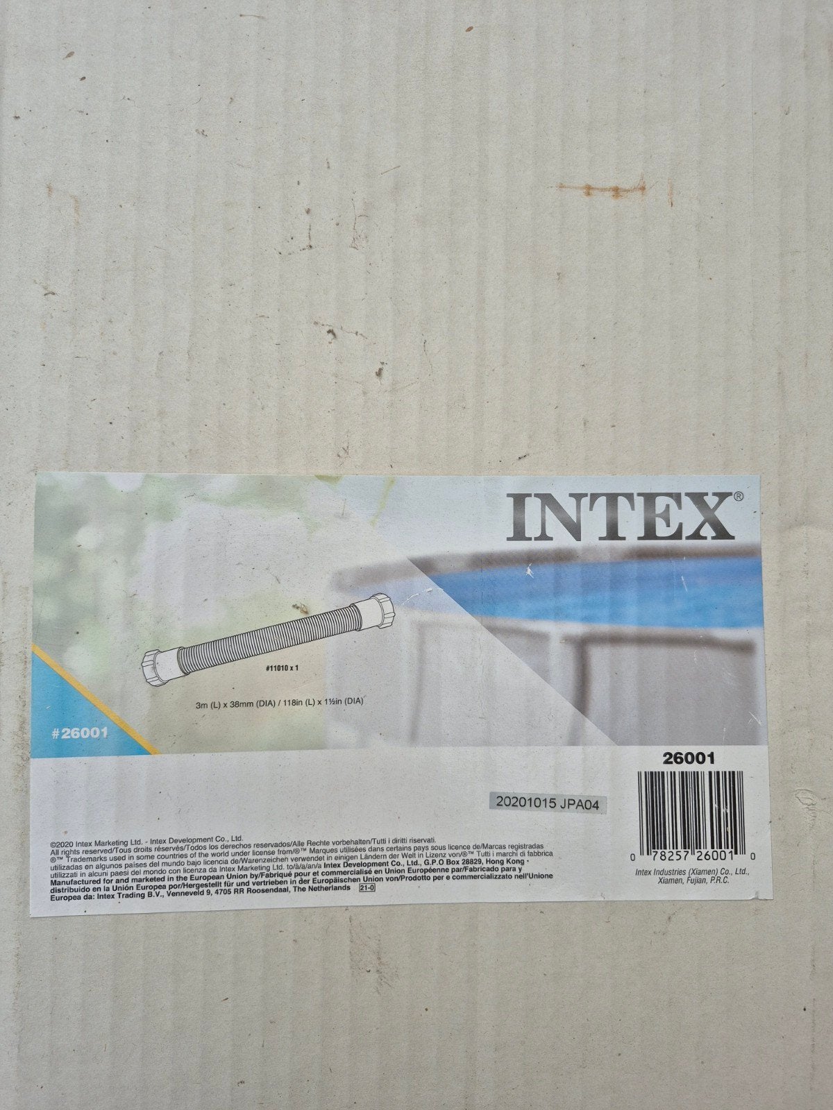 Intex zwembadslang 3m x 38mm (118in x 1.5in), Ophalen of Verzenden, Nieuw, Overige typen