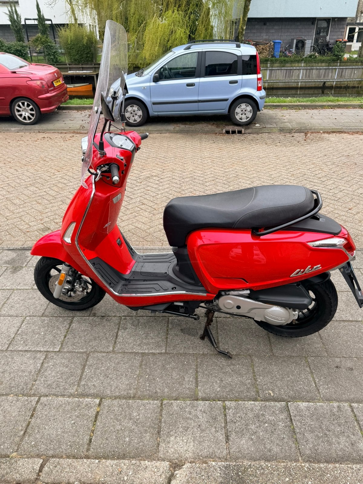 KYMCO NEW LIKE  2021 kleur Rood, Ophalen, Zo goed als nieuw, Benzine, Kymco