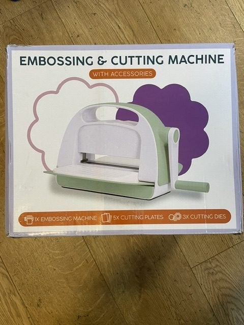 Embossing & Cutting Machine Set – Snij- en Embossingmachine, Onbekend, Nieuw, Ophalen of Verzenden, Onbekend