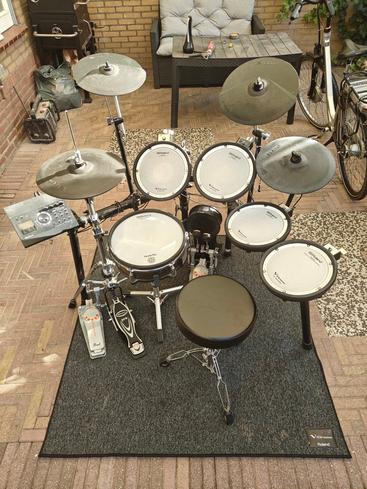 Roland V-Drums TD-17 Elektronisch Drumstel