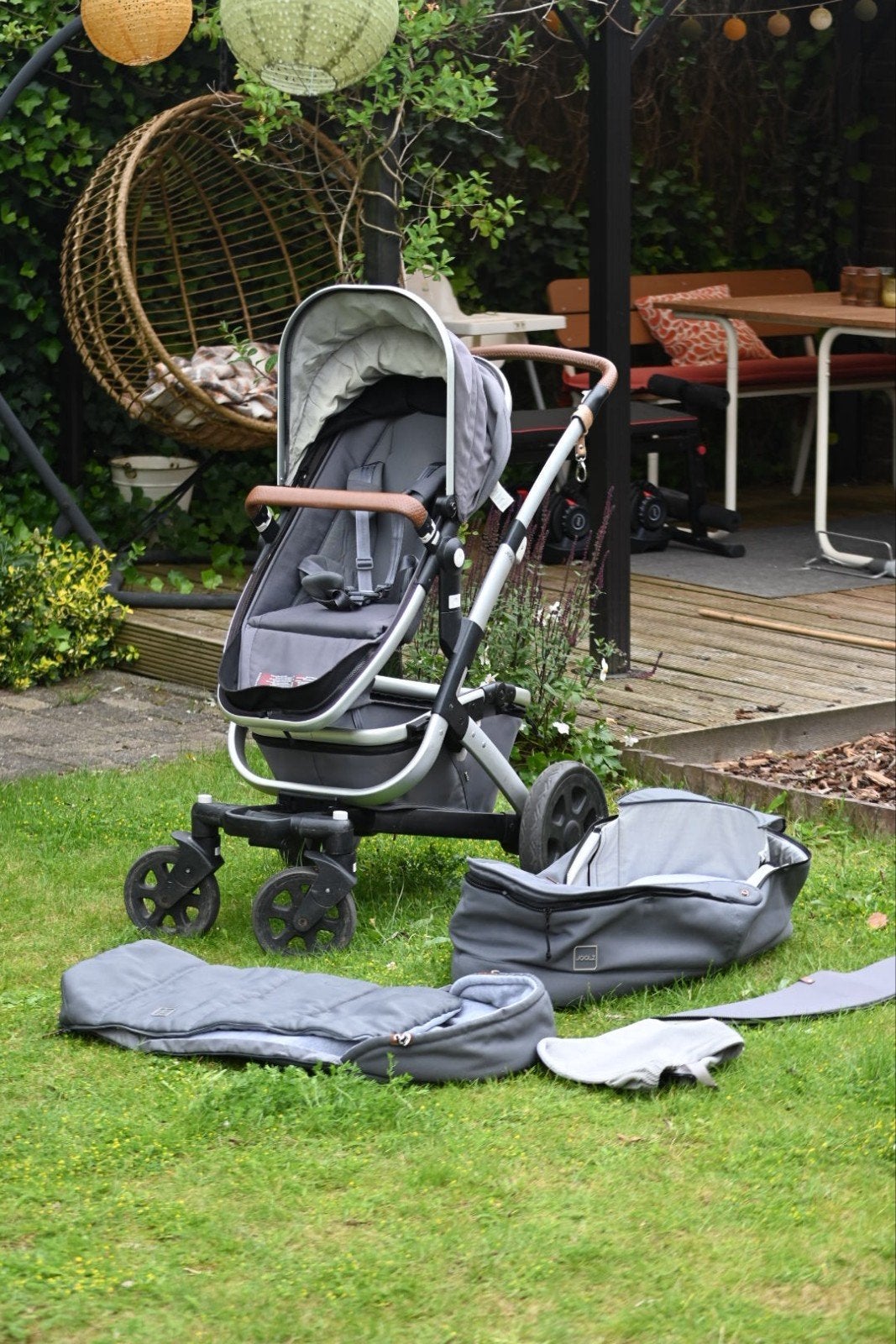 Complete Joolz Geo 2 kinderwagen met reiswieg, Kinderen en Baby's, Kinderwagens en Combinaties, Ophalen, Gebruikt, Overige merken