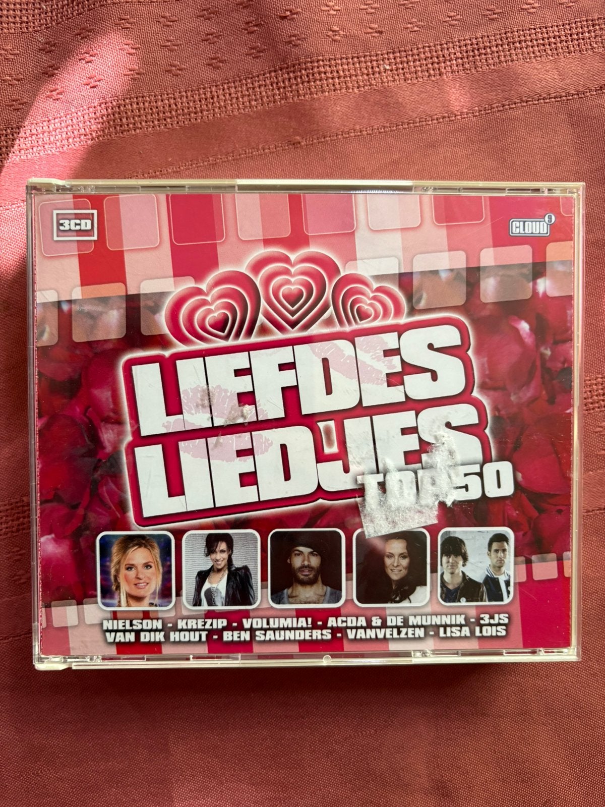 Liefdes Liedjes Top 50  3cd-box, Verzenden, Gebruikt, Pop, Verzamelalbum