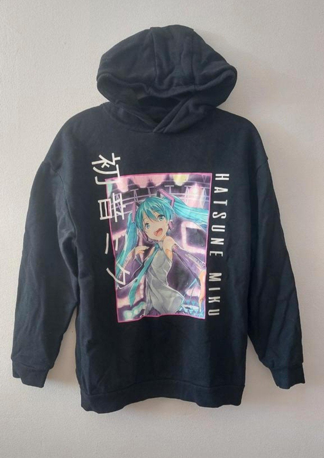 Hatsune Miku Anime oversized hoodie 158, Meisje, Trui of Vest, Ophalen of Verzenden, Zo goed als nieuw