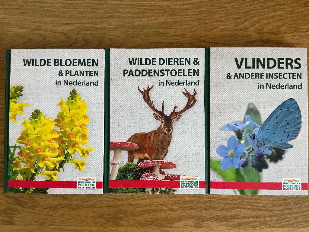 Postcode Loterij Natuurboeken – Delen 3, 4 en 5, Ophalen of Verzenden, Nieuw, Bloemen, Planten en Bomen