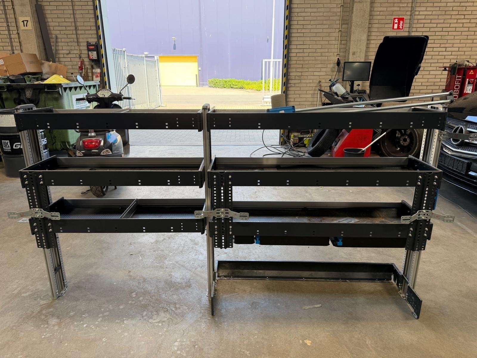 Sortimo SR5 Bedrijfswageninrichting - Modulair Opbergsysteem, Ophalen, Gebruikt